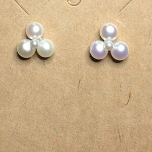 Honora Silver Fresh Water Pearl Earring